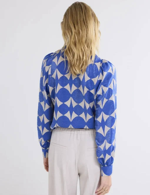 Summum blouse 2s3206-12136 Licht Blauw Discount