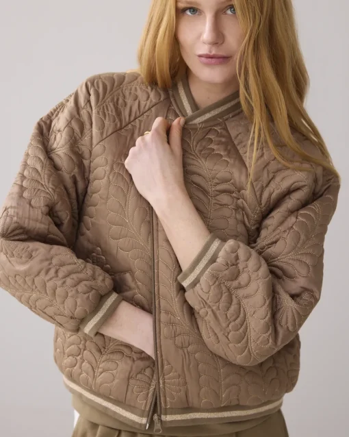Summum gebreid vest 1s1204-11957 Kaky Outlet