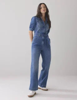 Summum jumpsuits 4s2555-5155 Licht Denim Online