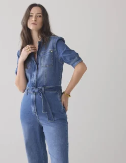 Summum jumpsuits 4s2555-5155 Licht Denim Online