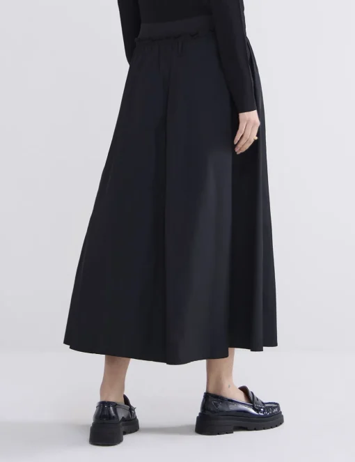 Summum midi rok 6s1324-12075 Zwart Fashion