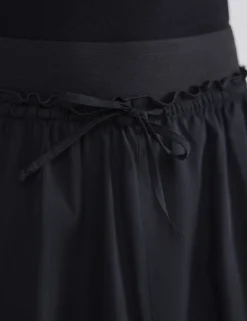 Summum midi rok 6s1324-12075 Zwart Fashion