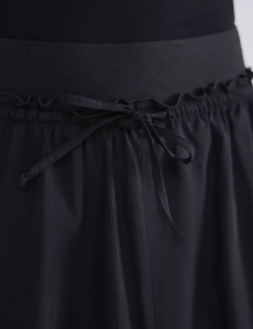 Summum midi rok 6s1324-12075 Zwart Fashion