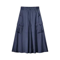 Summum midi rok 6s1279-11817 Blauw New