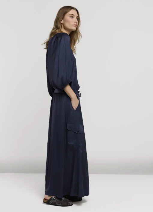 Summum midi rok 6s1279-11817 Blauw New