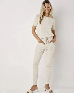Summum pantalons Naples-11580 Offwhite Online