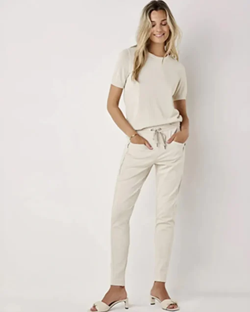 Summum pantalons Naples-11580 Offwhite Online