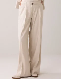 Summum pantalons 4s2767-12157 Khaky beige Fashion