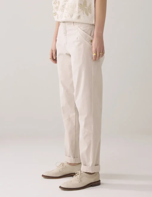 Summum pantalons 4s2760-11365 Khaky beige Outlet
