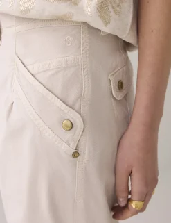 Summum pantalons 4s2760-11365 Khaky beige Outlet
