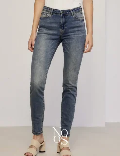 Summum pantalons Venus-5125 Licht Denim Best
