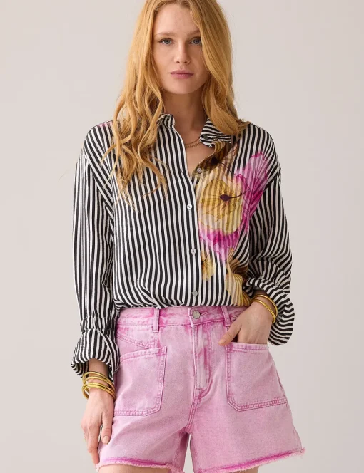 Summum shorts en bermuda's 4s2797-5140 Fuxia Discount