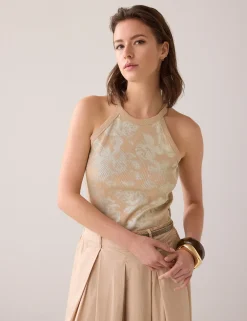 Summum tops 3s5157-30691 Beige Hot