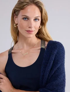 Summum tops 3s4483-30366 Donker Blauw Clearance