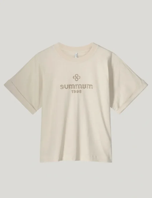 Summum t-shirts 3s5128-30633 Beige Outlet
