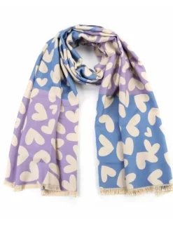 Sunset sjaals SH69817 Blauw Online
