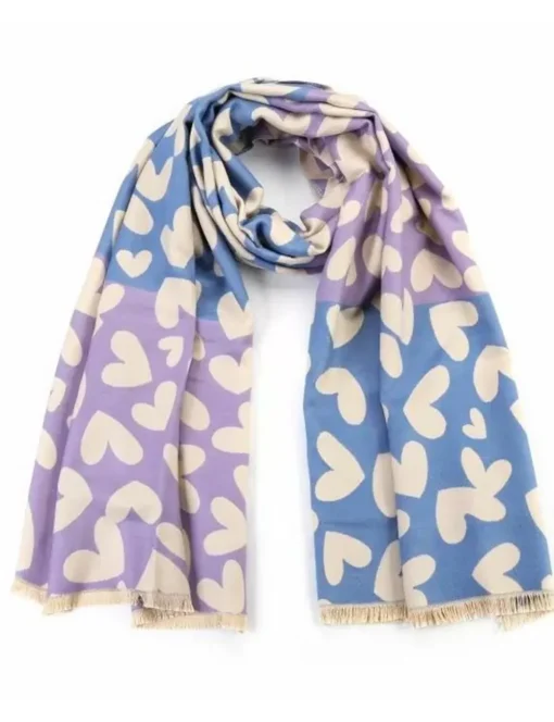 Sunset sjaals SH69817 Blauw Online
