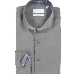 Thomas Maine casual overhemd Tailored Fit 827720 Taupe Online