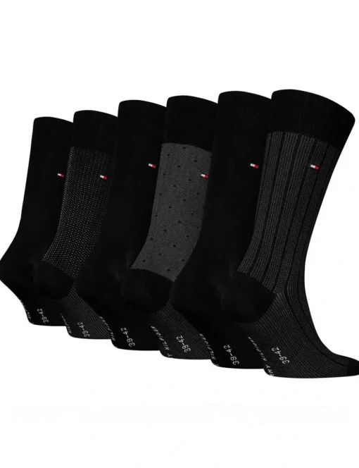 Tommy Socks sokken 701229781 Zwart Outlet
