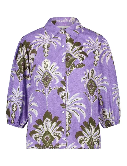 Tramontana blouse A01-12-302 Paars Sale