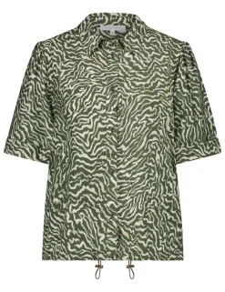 Tramontana blouse C21-15-301 Groen Discount