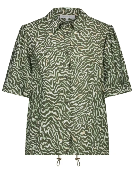 Tramontana blouse C21-15-301 Groen Discount