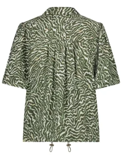 Tramontana blouse C21-15-301 Groen Discount