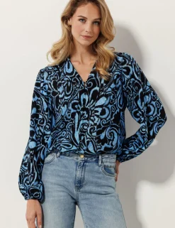 Tramontana blouse C03-15-301 Multicolor Hot
