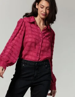 Tramontana blouse C21-14-301 Rood Best