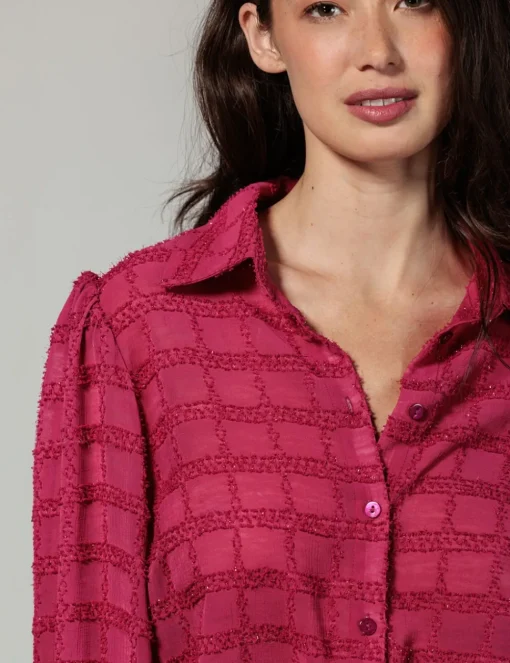 Tramontana blouse C21-14-301 Rood Best