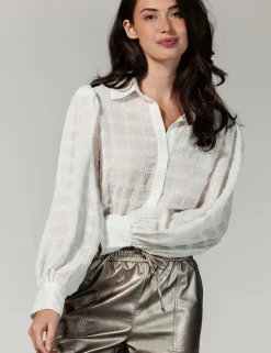 Tramontana blouse C21-14-301 Wit Hot