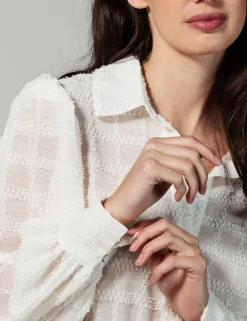 Tramontana blouse C21-14-301 Wit Hot