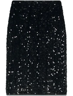 Tramontana midi rok C36-14-201 Zwart Hot