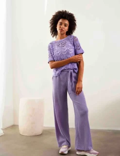 Tramontana pantalons K03-12-101 Paars Sale