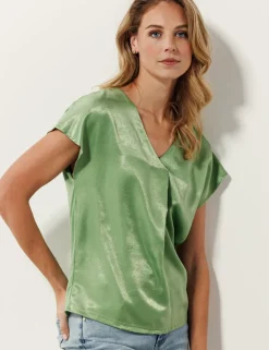 Tramontana t-shirts C40-15-401 Licht Groen New