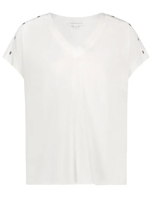Tramontana t-shirts C44-15-401 Wit Discount