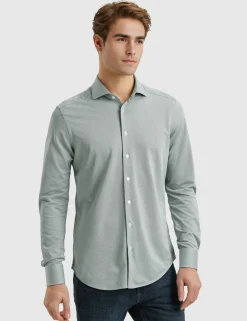 Vanguard casual overhemd VSI2503313 Donker Groen Sale