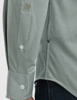 Vanguard casual overhemd VSI2503313 Donker Groen Sale