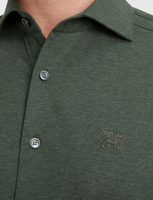 Vanguard casual overhemd VSI2409220 Groen Outlet