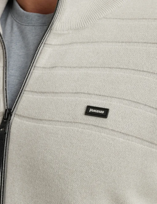 Vanguard gebreid vest VKC2502355 Wit Clearance