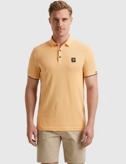 Vanguard polo's Tailored Fit VPSS2404850 Oranje Outlet