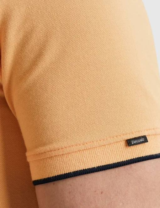 Vanguard polo's Tailored Fit VPSS2404850 Oranje Outlet