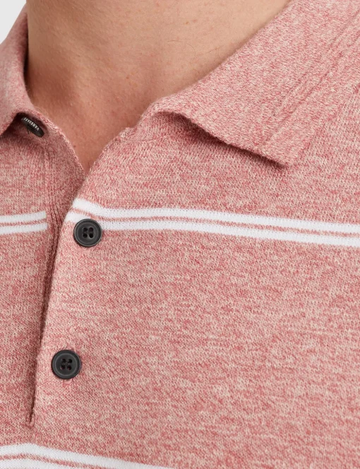 Vanguard polo's Tailored Fit VPSS2405892 Roze Clearance