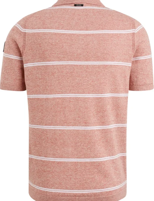 Vanguard polo's Tailored Fit VPSS2405892 Roze Clearance