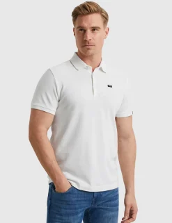 Vanguard polo's Tailored Fit VPSS2403828 Wit Clearance