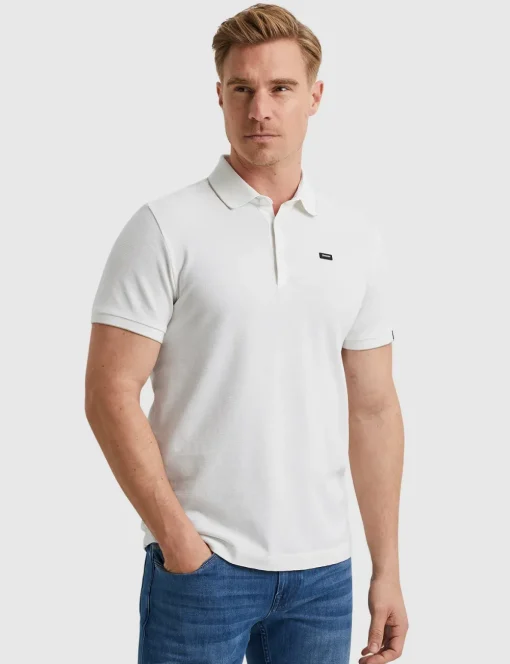 Vanguard polo's Tailored Fit VPSS2403828 Wit Clearance