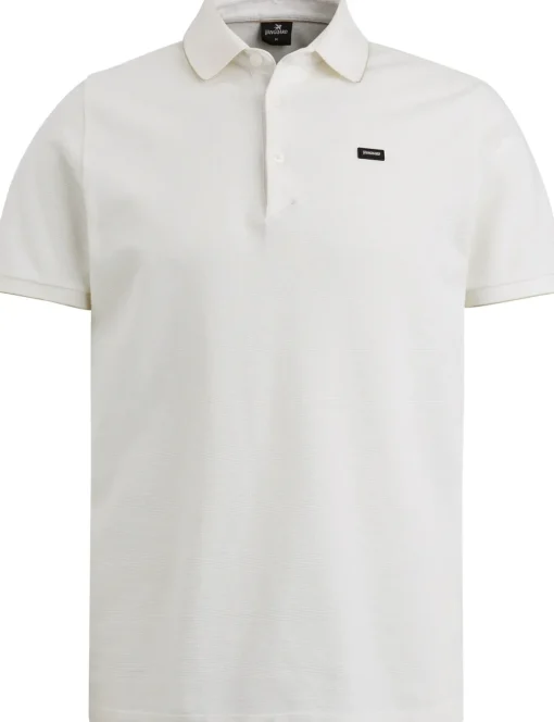 Vanguard polo's Tailored Fit VPSS2403828 Wit Clearance