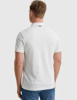 Vanguard polo's Tailored Fit VPSS2403828 Wit Clearance