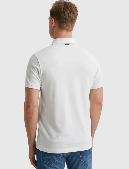 Vanguard polo's Tailored Fit VPSS2403828 Wit Clearance