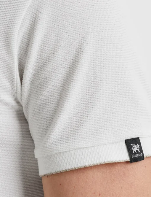 Vanguard polo's Tailored Fit VPSS2403828 Wit Clearance